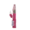 Gc By Shots Rožinė EasyToys Rabbit Rotating Vibrator 36 Settings Silicone Rožinė