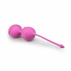 Pink Rožinė EasyToys Rožinė Duo Silicone Pelvic Muscle Training Balls 3.5 cm