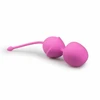 Pink Rožinė EasyToys Rožinė Duo Silicone Pelvic Muscle Training Balls 3.5 cm