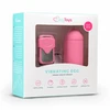 Pink Rožinė EasyToys Rožinė Wireless Vibrating Egg - 10-Mode Remote Control System
