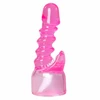 Pink Rožinė Easytoys Spiral Wand Attachment Rožinė - Flexible Silicone Priedas