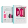 Pink Rožinė Easytoys XL Wireless Vibrating Egg Rožinė - Remote, Atsparus vandeniui, Silicone