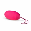 Pink Rožinė Easytoys XL Wireless Vibrating Egg Rožinė - Remote, Atsparus vandeniui, Silicone