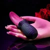 Pink Rožinė Evolved Tongue Teaser Silicone Vibrating Device Atsparus vandeniui USB Rožinė