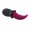 Pink Rožinė Evolved Tongue Teaser Silicone Vibrating Device Atsparus vandeniui USB Rožinė