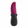 Pink Rožinė Evolved Tongue Teaser Silicone Vibrating Device Atsparus vandeniui USB Rožinė