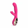 Pink Rožinė FeelzToys Tarzan Dual-Action Silicone Vibrator Rožinė USB Rechargeable