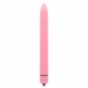Rožinė Glossy Slim Rožinė - Compact Vibrating Massager, Vanduo-Resistant, 16.5cm