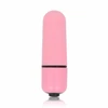 Rožinė Glossy Small Bullet Vibe Rožinė - Compact Atsparus vandeniui Vibrating Device