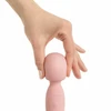 Pink Rožinė Good Vibes Only Simi Dual-Ended Wand Massager Rožinė Silicone IPX7