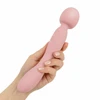 Pink Rožinė Good Vibes Only Simi Dual-Ended Wand Massager Rožinė Silicone IPX7