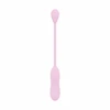 Pink Rožinė Good Vibes Only Siva Rožinė Mini Vibrating Device Ribbed Silicone 10 Modes