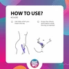 Pink Rožinė Good Vibes Only Tess Silicone Rabbit Vibrator with Dual Motors Rožinė