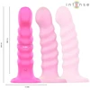 Intense Fun Rožinė INTENSE Cindy Spiral Design Vibrator L Rožinė, 10 Modes, Remote Control