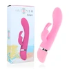 Intense Fun Rožinė Intense Hilari Rožinė Silicone Luxe Dual-Motor Flexible Massager 18.9cm