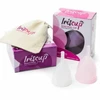 Rožinė IrisCup Small Rožinė Menstrual Cup + Free Sterilizer Bag, Medical Silicone