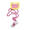 Little Genie Productions Rožinė Kheper Games Super Fun Shot Glass Necklace Rožinė Party Priedas