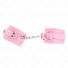 Kink Wrist Restraint Rožinė KINK Fur-Lined Adjustable Wrist Restraints Rožinė 17-29cm Premium Comfort