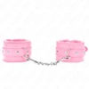 Kink Wrist Restraint Rožinė KINK Premium Fur-Lined Adjustable Wrist Restraints Rožinė 17-29cm
