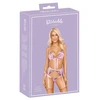 seksualus 2 dalių komplektas Bra Set Embroidery L/XL