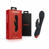 Pink Lieberte Beate Dual Action Silicone Intimate Device, Rožinė, USB Rechargeable