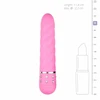 Pink Rožinė Love Diamond Rožinė Multi-Texture Intimate Device - Compact Size