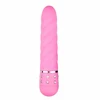 Pink Rožinė Love Diamond Rožinė Multi-Texture Intimate Device - Compact Size
