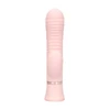 Loveline By Shots Rožinė Loveline Mystique Paris Collection Ribbed Dual-Action Massager Rožinė