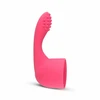 Pink Rožinė MyMagicWand Rožinė Silicone Anatomical Attachment for Wand Massager