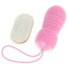 Ohmama Stimulating Rožinė OHMAMA Remote Control Rotational Egg 7 Modes Rožinė 8cm Silicone