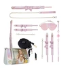 Ouch By Shots Rožinė Ouch! Paris Collection Bondage Kit with Handbag Rožinė