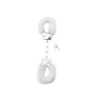 Shots Rožinė Ouch! Plush Furry Handcuffs Metal Adjustable Rožinė Locking System