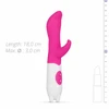 Pink Rožinė Petite Piper 7-Mode Rožinė Silicone Intimate Device 18cm Atsparus vandeniui