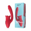Pink Rožinė Teazers Multi-Function Vibrating Massager with Clitoral Stimulator Rožinė