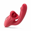 Pink Rožinė Teazers Multi-Function Vibrating Massager with Clitoral Stimulator Rožinė