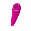 Pink Rožinė Teazers Tapping Intimate Stimulator, 6 Modes, Atsparus vandeniui, USB, 24mm, Rožinė