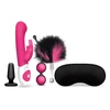 Rožinė The Rabbit Company Playtime Gift Set - Multi-Item Collection, Hot Rožinė