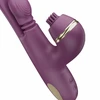 Pink Rožinė Vibe Collection Trio Tap Multi-Function Silicone Stimulation Device Rožinė