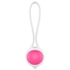 Rožinė Womanvibe Keisy I Silicone Kegel Ball Rožinė - Single Lightweight Model