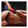 Xr Brands Pipedream Pride Rainbow Drip Candle - Unscented Low-Heat Wax, 15 cm