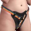 Pipedream Take the Rainbow Adjustable Universal Harness, Juodas