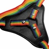 Pipedream Take the Rainbow Adjustable Universal Harness, Juodas