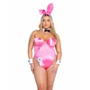 Playboy Classic Bunny Costume Set Rožinė - Elegant Lingerie with Accessories 2XL