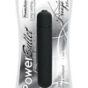 Eropartner PowerBullet Extended Breeze Juodas - Compact Atsparus vandeniui Vibrating Massager
