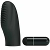 Pretty Love Flirtation Stanford Juodas - Silicone Vibrating Finger Device