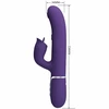 Pretty Love Flirtation Pretty Love Rabbit Vibrator Licking System Violetinė Silicone 29 cm
