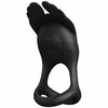 Pretty Love Male Pretty Love Silas Silicone Vibrating Ring 7 Modes USB Juodas