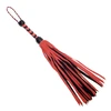 Prowler Red Prowler Raudonas Flogger 33'' - Juodas/Raudona Leather Impact Tool