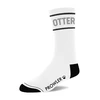 Prowler Red Prowler Raudonas Otter Socks Baltas/Pilkas - Classic Cotton Model, Size M/L