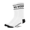 Prowler Red Prowler Raudonas WOOF Socks Baltas/Juodas - Durable Comfort Cotton Crew